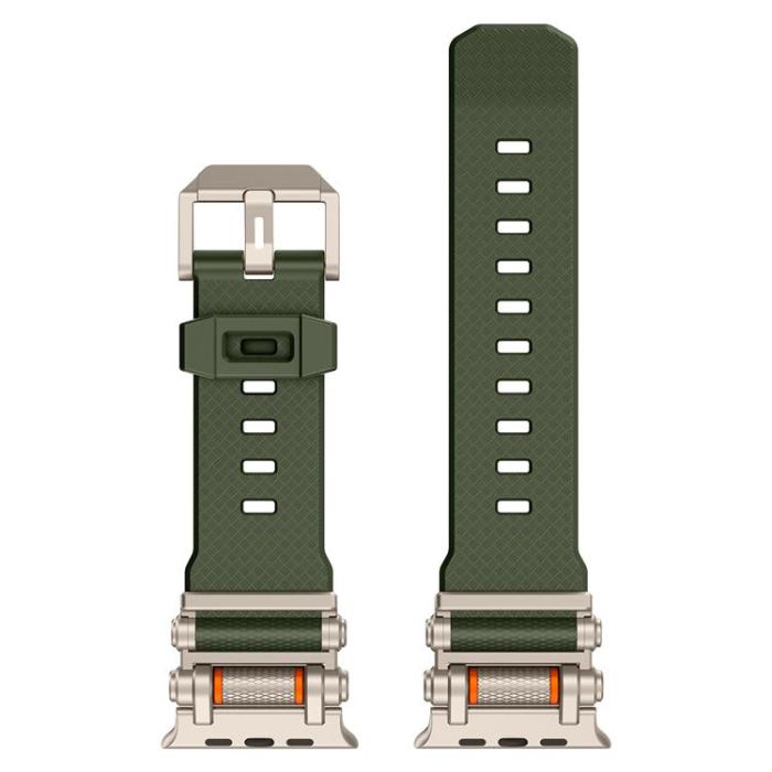 Boom of Sweden - Apple Watch Ultra 2 (49mm) Armband Rotation Axis Silikon - Grön
