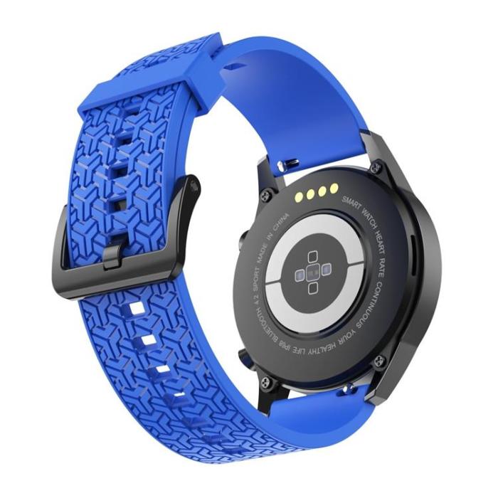 OEM - Galaxy Watch (46mm) Armband Strap Y - Blå