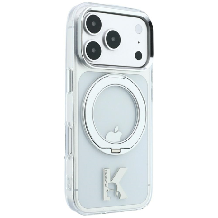 KARL LAGERFELD - Karl Lagerfeld Mobilskal till iPhone 18 Pro Max/17 Pro Max Magsafe IML Ringställ