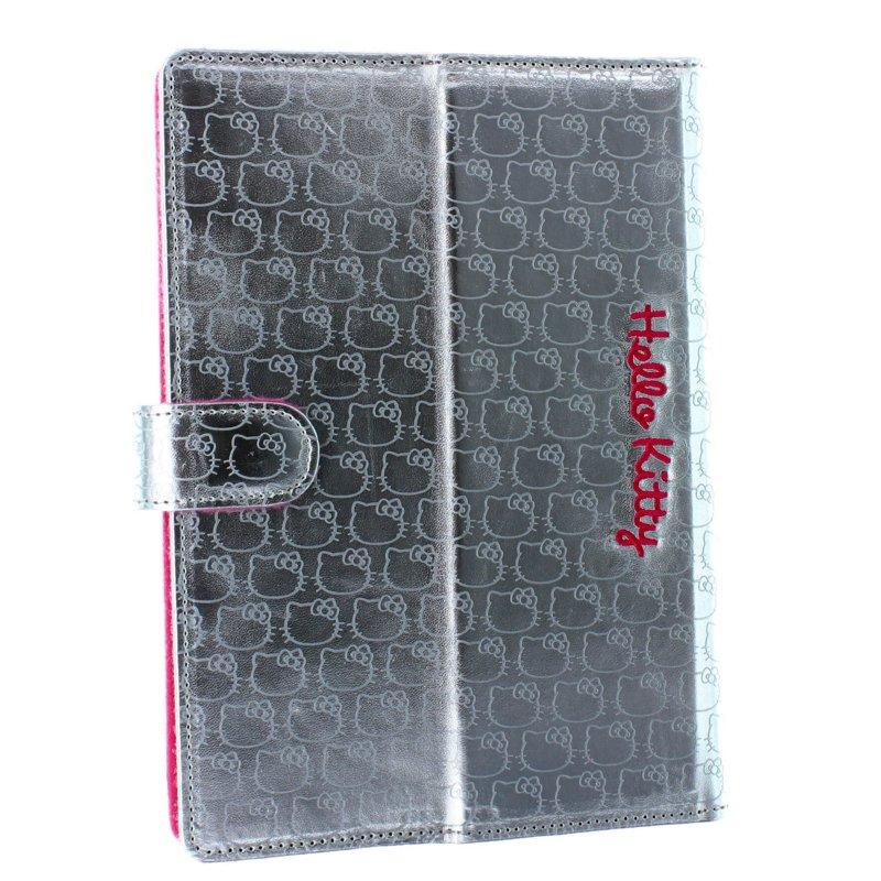 HELLOKITTY Tablet Fodral Silver 7-8tum Universal