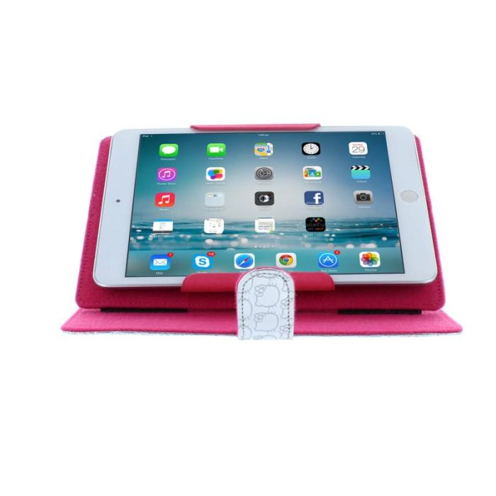 HELLOKITTY - HELLOKITTY Tablet Fodral Silver 7-8tum Universal