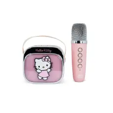 HELLOKITTY - HELLOKITTY Karaokeh&ouml;gtalare med Mikrofon Hello Kitty Popsing LED