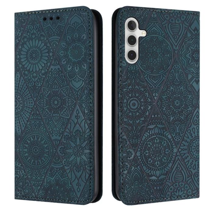 OEM - Plånboksfodral för Samsung Galaxy S26 Konstläder Ställ - Grön