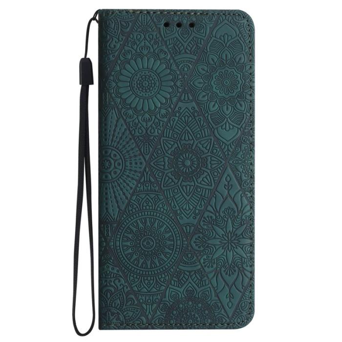 OEM - Plånboksfodral för Samsung Galaxy S26 Konstläder Ställ - Grön