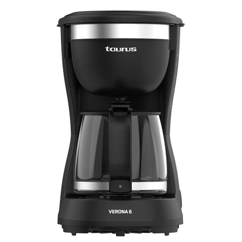 TAURUS Kaffebryggare Verona 6 Svart