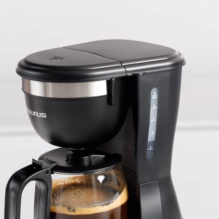 Taurus - TAURUS Kaffebryggare Verona 6 Svart