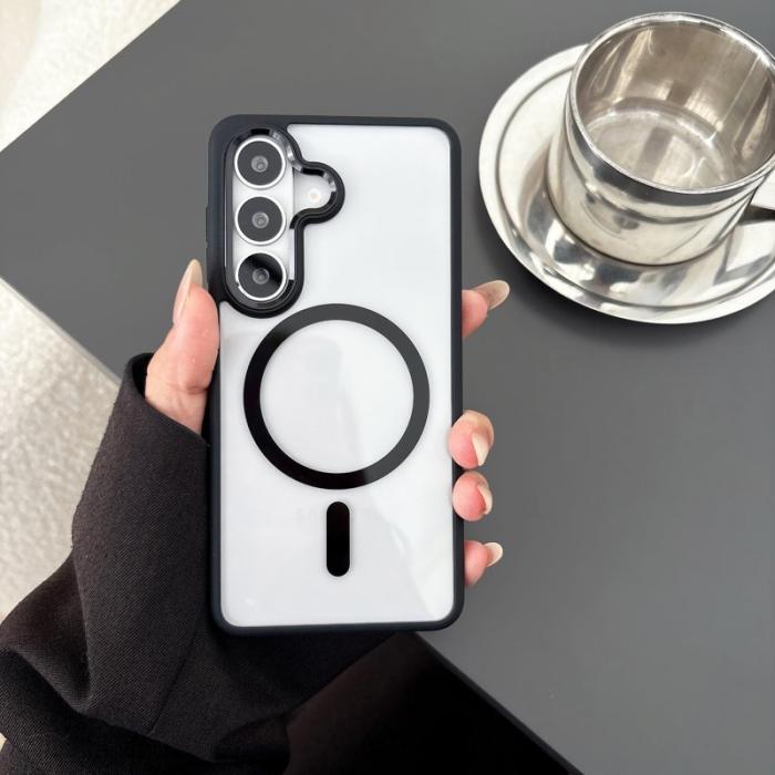 OEM - Mobilskal för Samsung Galaxy S26 Plus Magnetiskt TPU + PC - Svart