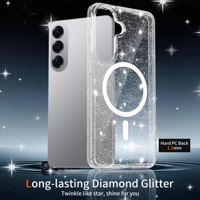 OEM - Mobilskal för Samsung Galaxy S26 Plus Magnetiskt TPU PC - Transparent