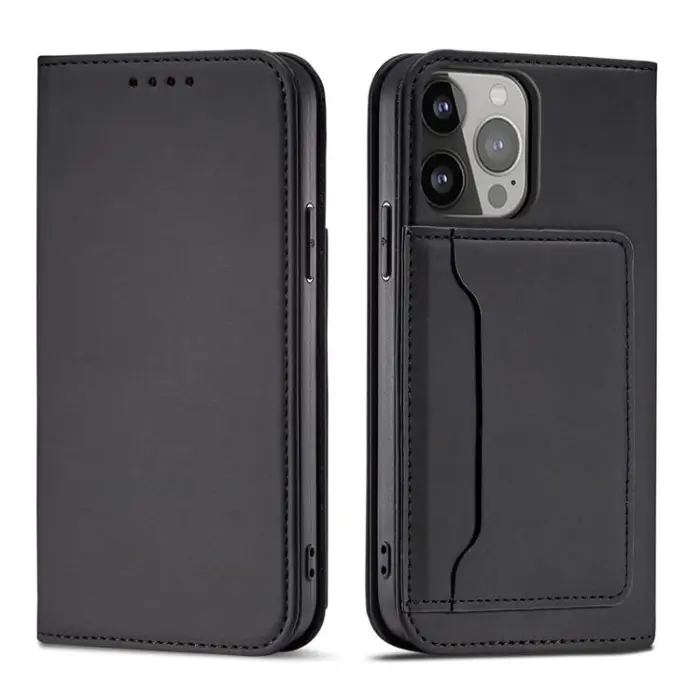 OEM - Galaxy A23 4G/5G Plånboksfodral Magnet Flip Kickstand - Svart