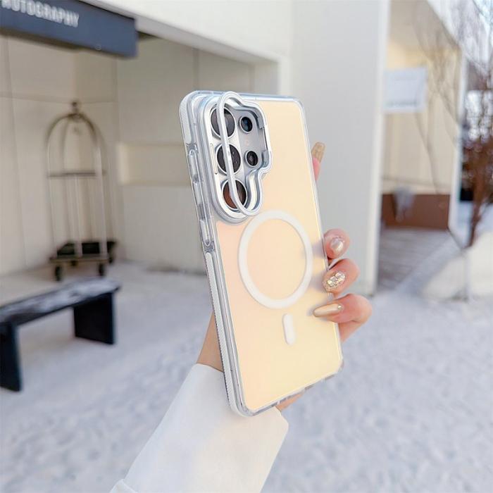 OEM - Mobilskal för Samsung Galaxy S26 Ultra Magnetiskt TPU - Vit