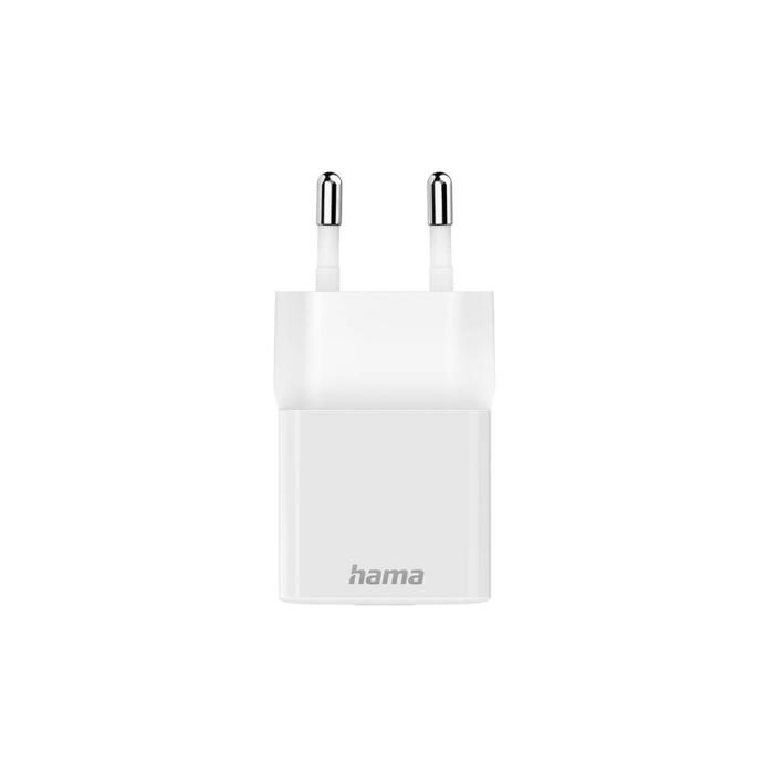 Hama - HAMA Laddare 220V USB-C PD/Qualcomm 20W - Vit