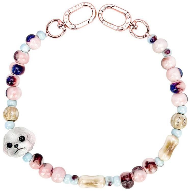 Nimmy Mobilrem Väska berlock Big Eye Cute Pets 2.0 - Rosa | 264 | AlltMobil