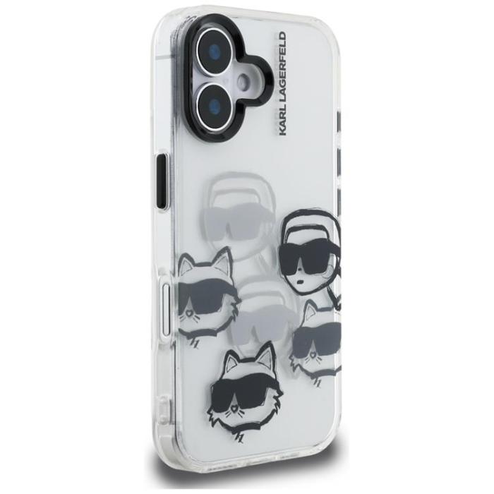 KARL LAGERFELD - Karl Lagerfeld iPhone 16 Mobilskal IML Multi K&C Head