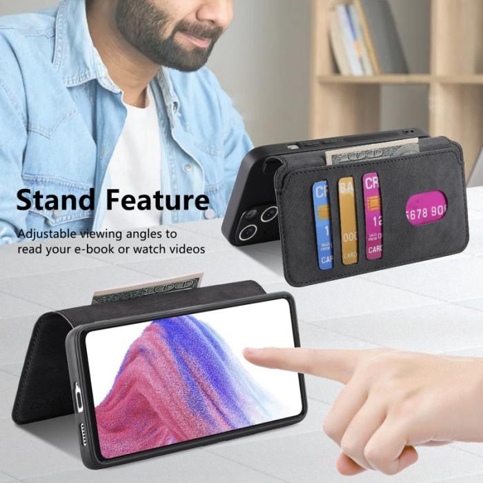 CASENEO - CASENEO Google Pixel 9a Plånboksfodral Konstläder - Svart