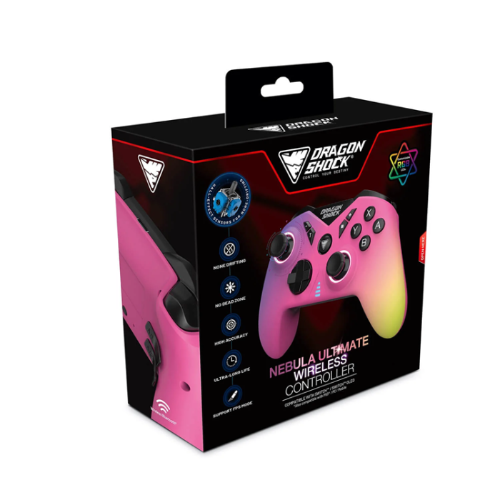 Dragonshock - Dragonshock Trådlös Kontroll Nebula Ultimate för NSW - Candy