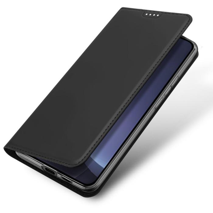 Dux Ducis - DUX DUCIS Skin Pro Series Samsung Galaxy S25 Fodral KonstLäder - Svart