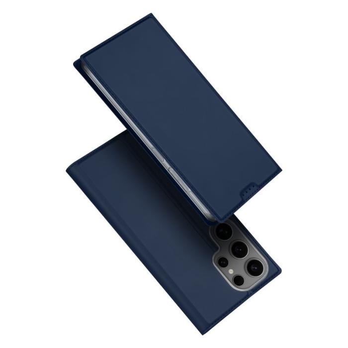 Dux Ducis - DUX DUCIS Skin Pro Series Samsung Galaxy S25 Ultra Fodral KonstLäder - Blå