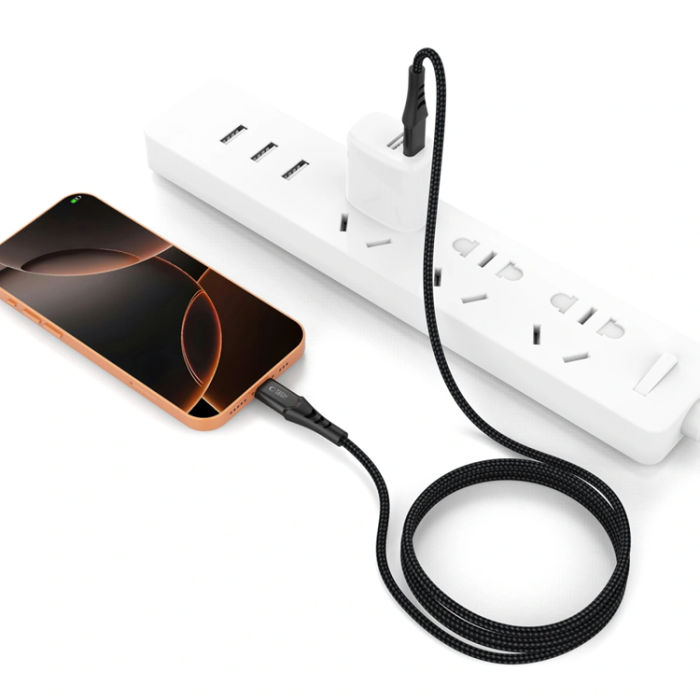 Tech-Protect - Tech-Protect USB-C till USB-C kabel Ultraboost 1m 240W QC 3.0 - Svart