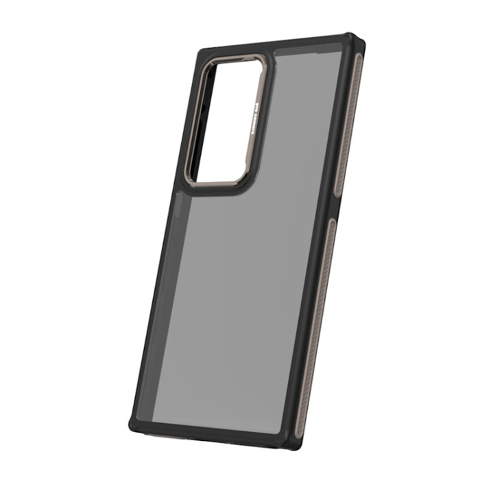 OEM - Galaxy S24 Ultra Mobilskal Crystal Black - Grå