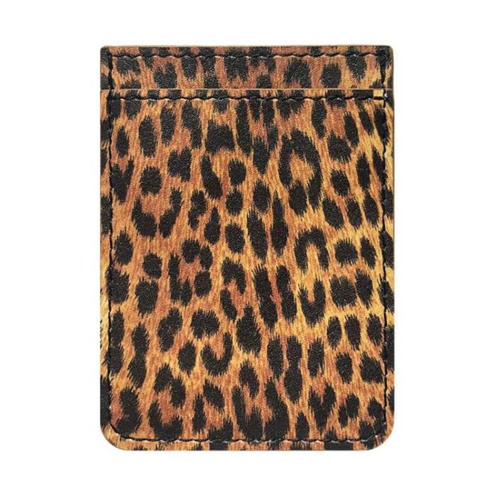 UTGATT5 - IDECOZ Kortficka för Mobiltelefon - Leopard