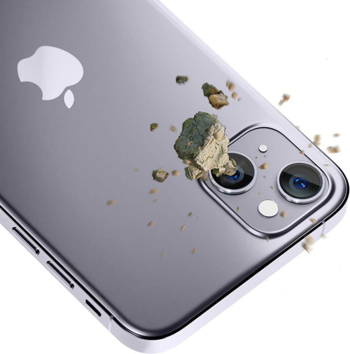 3MK - 3MK iPhone 15 Plus härdat glas Kameraskydd - Rosa