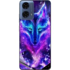 iSecrets - Mobilskal till Motorola Moto G04 med Neon Varg