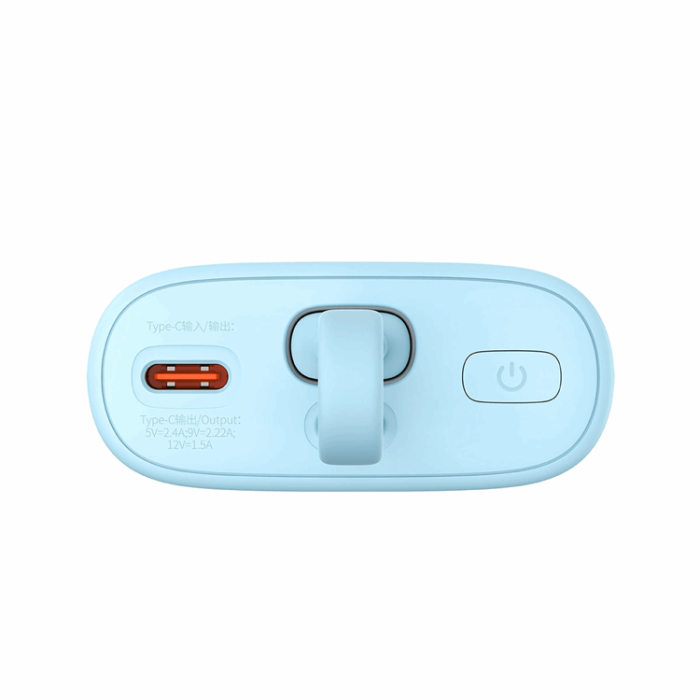 BASEUS - Baseus Powerbank 5200mAh Popsicle 20W - Blå/Orange