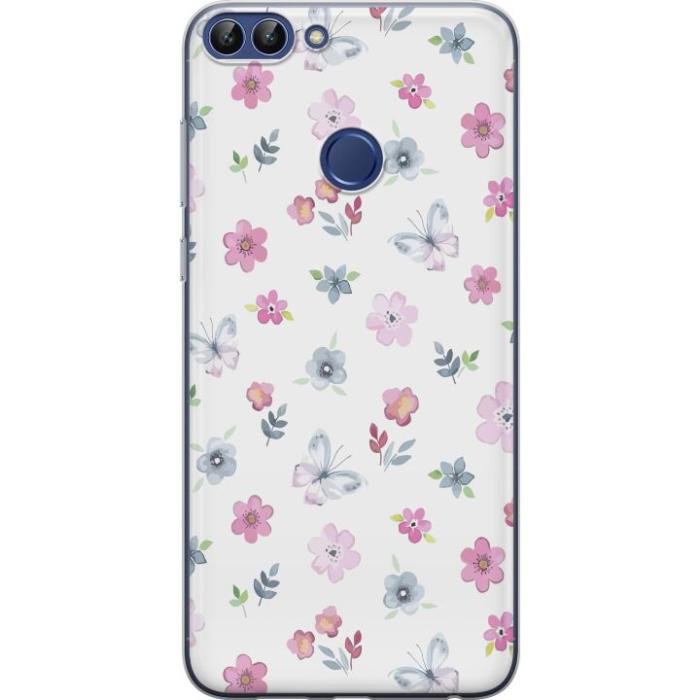 iSecrets - Mobilskal till Huawei P smart med Blommor och fjärillar