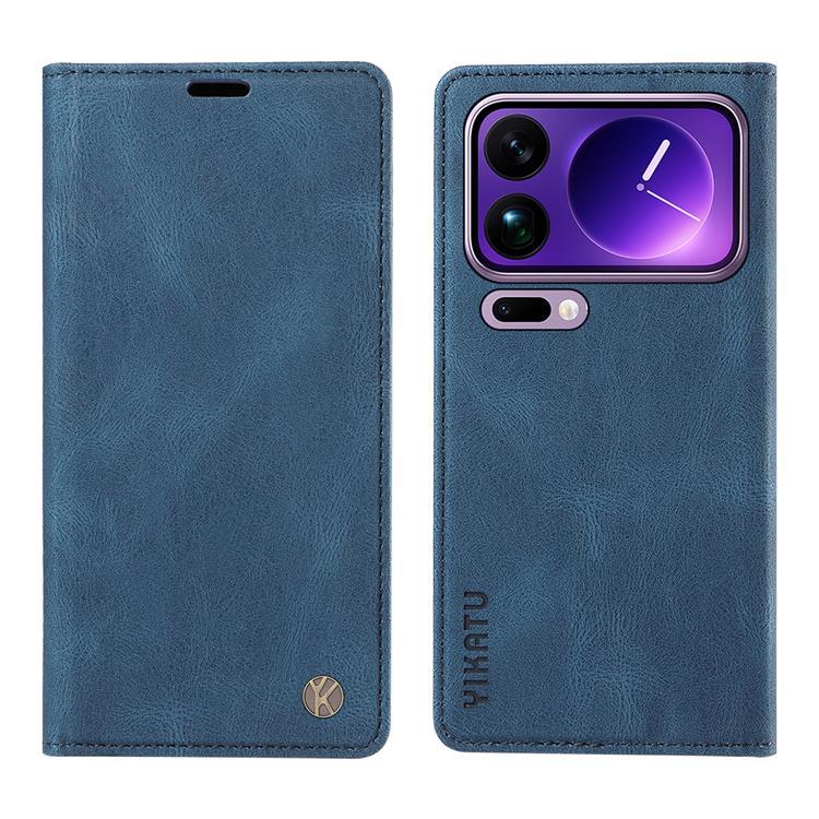 YIKATU Xiaomi 17 Pro Max Plånboksfodral Skin Touch - Blå | 2353 | AlltMobil