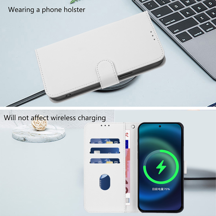 A-One Brand - OnePlus 15 5G Plånboksfodral Solid Färg Konstläder