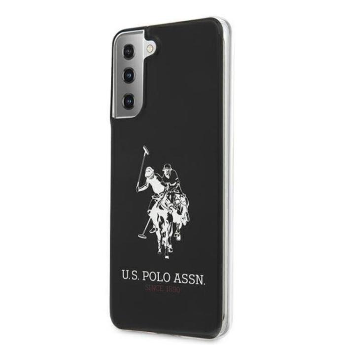 US Polo - US Polo Shiny Big Logo Skal Galaxy S21 - Svart