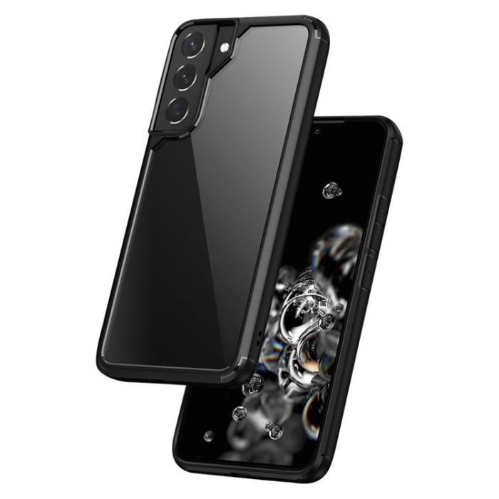 iPaky - IPAKY Acrylic Skal Galaxy S22 Plus 5G - Svart