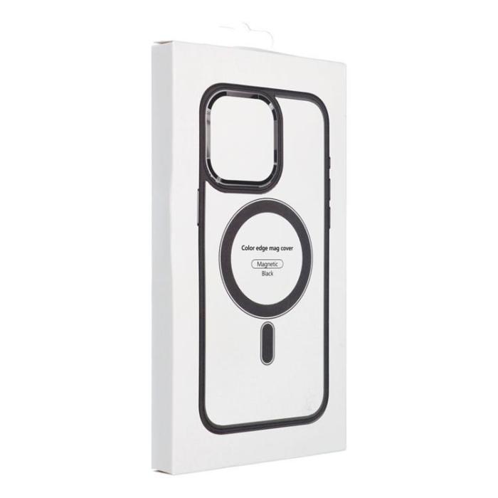 OEM - Galaxy S25 Plus Mobilskal Magsafe Color Edge - Svart