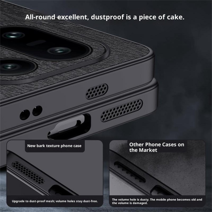 A-One Brand - OnePlus 15 5G Mobilskal Wood Texture PU Läder