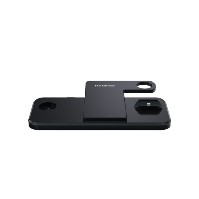 OEM - 3in1 Trådlös Laddare Apple Watch, iPhone, Airpods med Fläkt N60