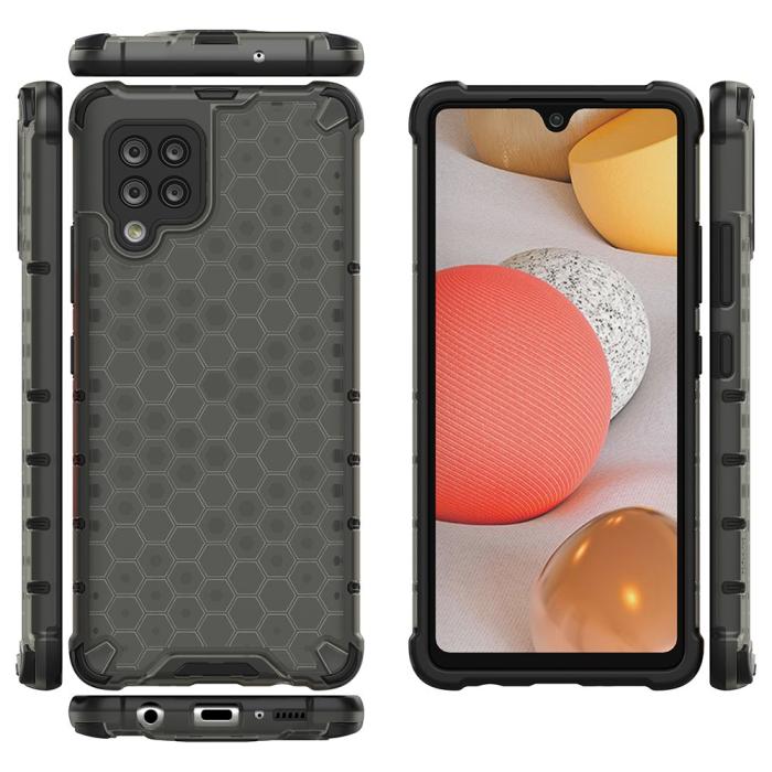 OEM - Honeycomb Armor Skal till Samsung Galaxy A42 5G - Svart