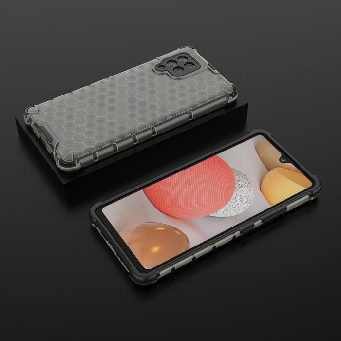 OEM - Honeycomb Armor Skal till Samsung Galaxy A42 5G - Svart