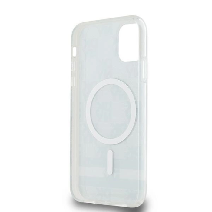 DKNY - DKNY iPhone 11/XR Mobilskal Magsafe IML Checkered Mono