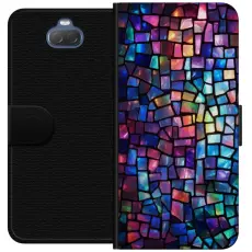 Gustaf - Pl&aring;nboksfodral till Sony Xperia 10 med Disco
