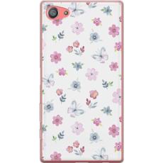 iSecrets - Mobilskal till Sony Xperia Z5 Compact med Blommor och fjärillar