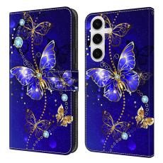 OEM - Samsung Galaxy S26 Plus Fodral 3D M&ouml;nster PU L&auml;der - Diamantfj&auml;ril