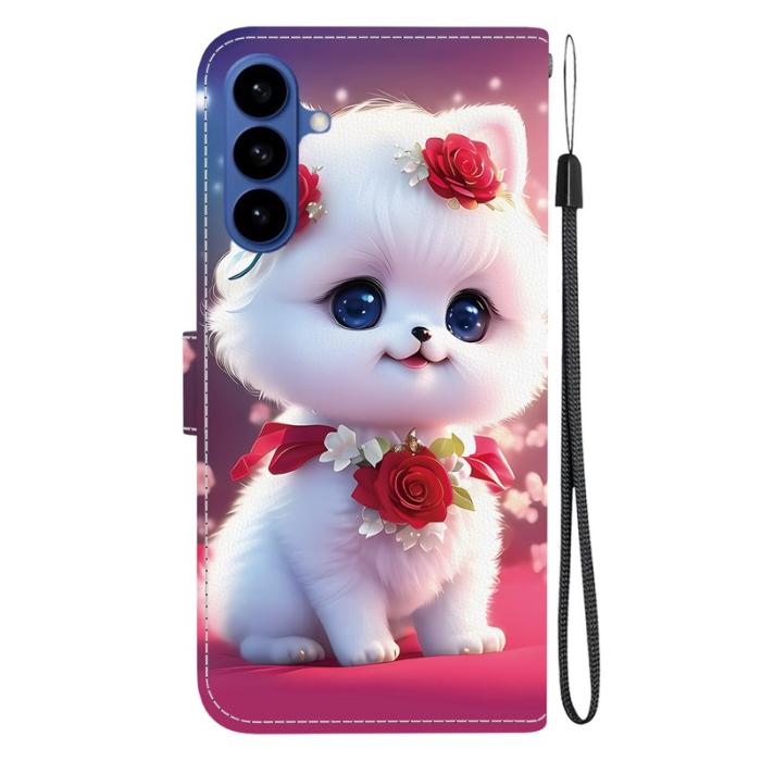 OEM - Samsung Galaxy S26/S26 Pro Fodral Äkta Läder Ställ - Rosakatt