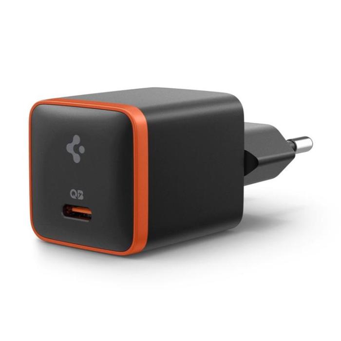 UTGATT - Spigen Snabbladdare 30W EE301EU Arcstation Essential - Svart