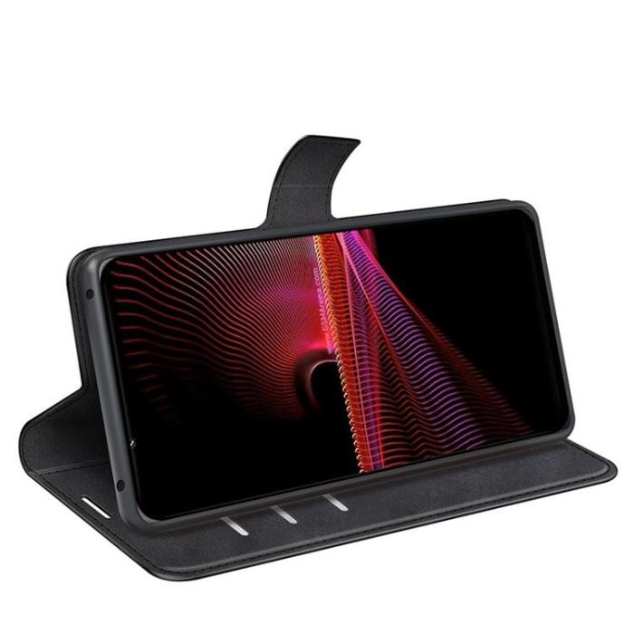A-One Brand - Sony Xperia 1 IV Plånboksfodral Flip Folio - Svart