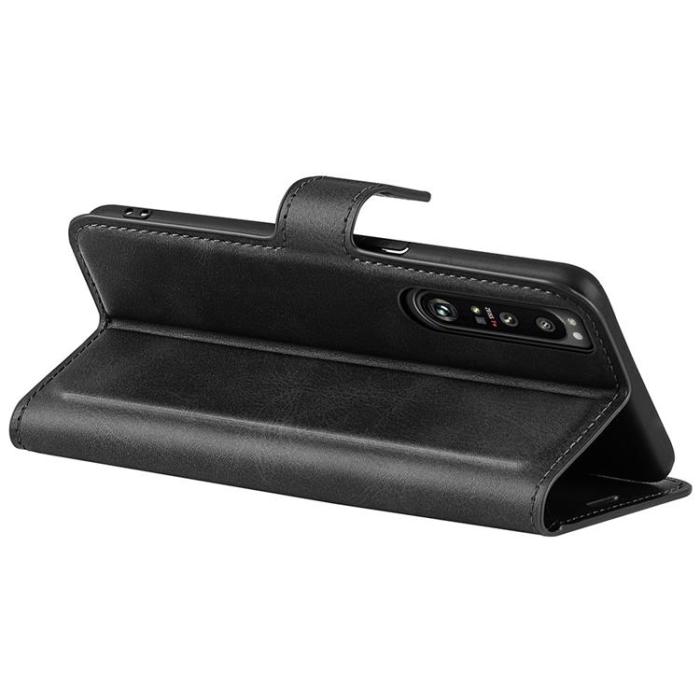 A-One Brand - Sony Xperia 1 IV Plånboksfodral Flip Folio - Svart