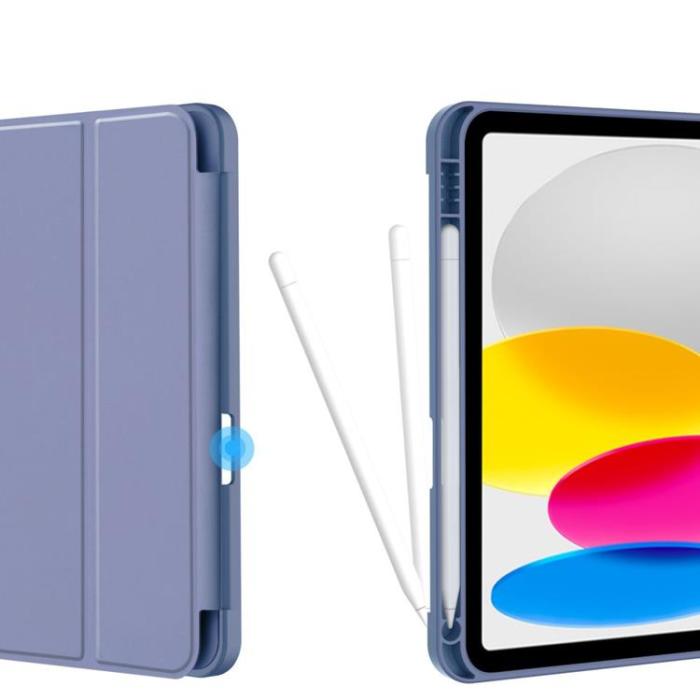 Tech-Protect - Tech-Protect iPad 10.9 (2022) Fodral - Morkblå