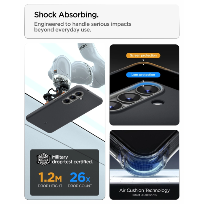 Spigen - Spigen Mobilskal För Galaxy S26 MagSafe Nano Pop - Svart