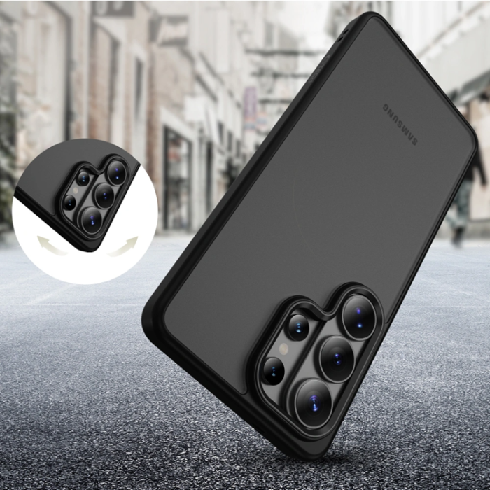 Tech-Protect - Tech-Protect Mobilskal För Galaxy S26 Ultra Magmat - Matt Svart