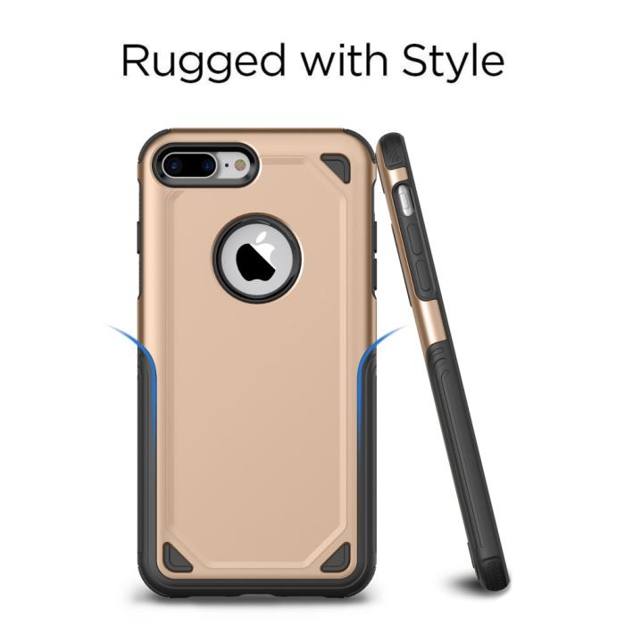 OEM - Rugged Armor Skal till iPhone 8 Plus / 7 Plus - Gold