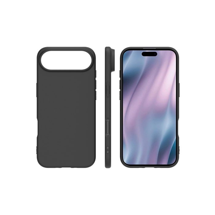 A-One Brand - iPhone 17 Air Mobilskal Soft Matte - Svart